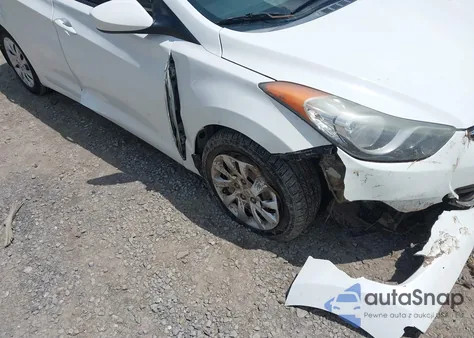 2012 Hyundai Elantra Gls из США, поврежденный, VIN 5NPDH4AE3CH145763